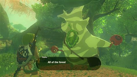 hestu's gift|botw korok seeds guy.